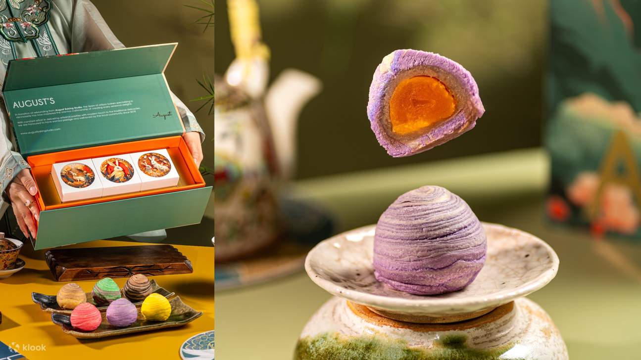 August Baking Studio Mid-Autumn Mooncakes - 클룩 Klook 한국
